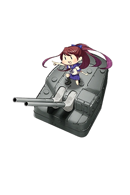 12.7cm Twin Gun Mount Model B Kai 2 | KanColle Wiki | Fandom