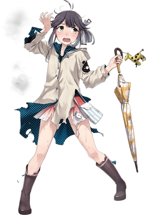 Hayanami Rainy Full Damaged