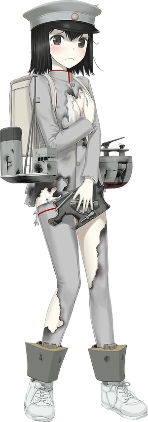 Akitsu Maru Full Damaged