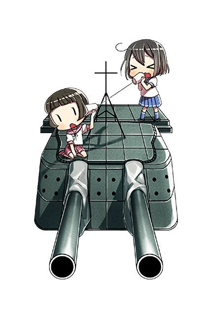 20.3cm (No.2) Twin Gun Mount | KanColle Wiki | Fandom