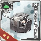 12.7cm Single High-angle Gun Mount (Late Model)