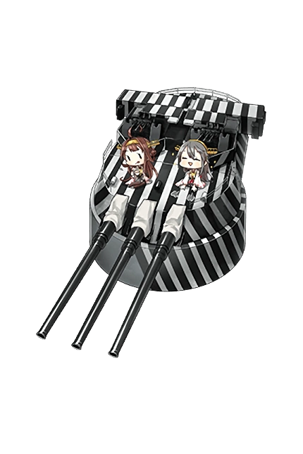 35.6cm Triple Gun Mount Kai (Dazzle Camouflage) 289 Full
