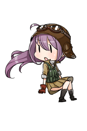 Type 1 Fighter Hayabusa Model II 221 Character