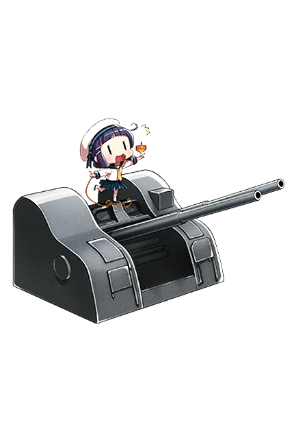 10cm Twin High-angle Gun Mount (Carriage) | KanColle Wiki