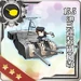15.5cm Triple Secondary Gun Mount Kai 234 Card