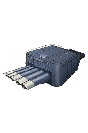 61cm Quintuple (Oxygen) Torpedo Mount | KanColle Wiki | Fandom