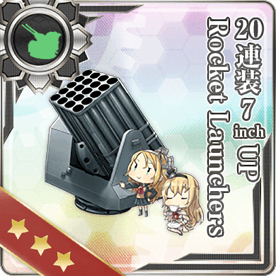 20-tube 7inch UP Rocket Launchers | KanColle Wiki | Fandom