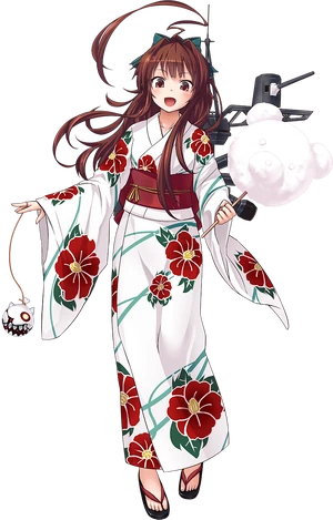 Kuma Yukata Full