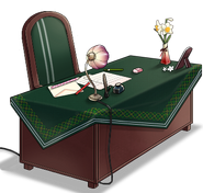 New! Mutsuki's desk