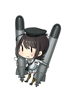 鳳舟 Prototype 61cm Sextuple (Oxygen) Torpedo Mount | KanColle Wiki