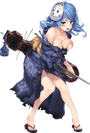 Urakaze Yukata Full Damaged