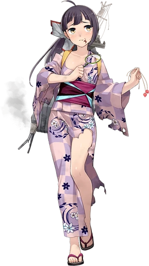 Fujinami Yukata Full Damaged