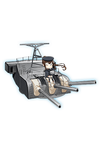 15 5cm Triple Secondary Gun Mount Kai Kancolle Wiki Fandom