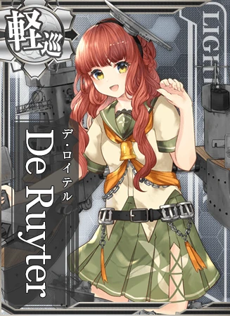 De Ruyter Kancolle Wiki Fandom