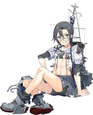 Amagiri Kai Full Damaged