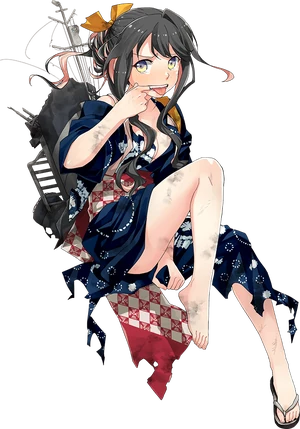 Naganami Yukata Full Damaged