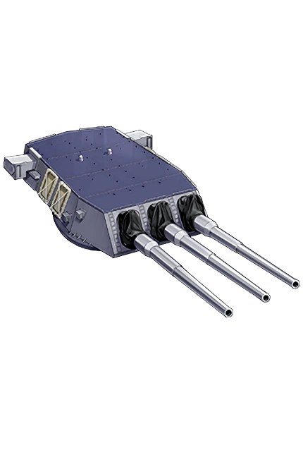 駆逐艦ジャベリン 16inch Triple Gun Mount Mk.6 | KanColle Wiki | Fandom