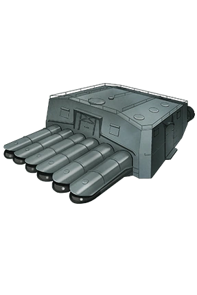 Prototype 61cm Sextuple (Oxygen) Torpedo Mount 179 Equipment