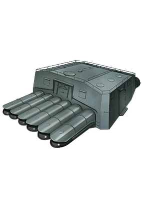 鳳舟 Prototype 61cm Sextuple (Oxygen) Torpedo Mount | KanColle Wiki