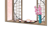 Hinamatsuri window