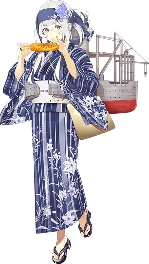 Kamoi Kai Yukata Full