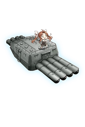 61cm Quadruple (Oxygen) Torpedo Mount Late Model | KanColle