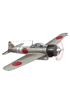 Zero Fighter Model 21 (w/ Iwamoto Flight) | KanColle Wiki | Fandom