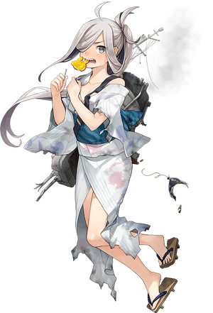 Asashimo Yukata Full Damaged