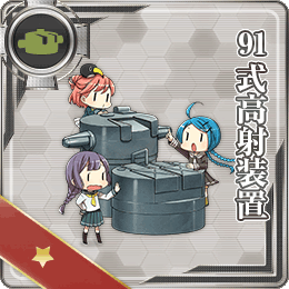 Type 91 Anti-Aircraft Fire Director | KanColle Wiki | Fandom