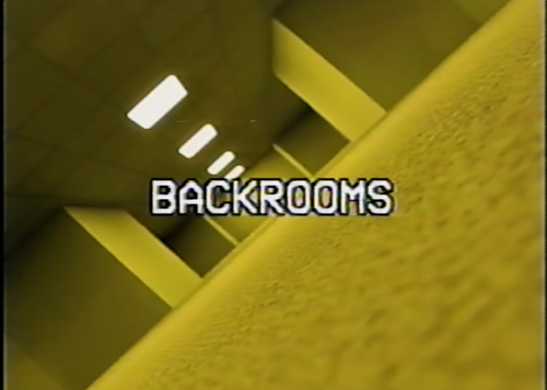 Backrooms title