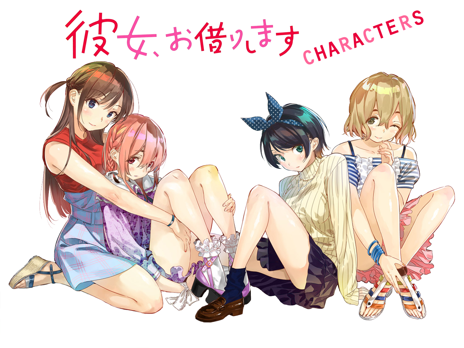 6 RentAGirlfriend Characters You Should Know  Dunia Games