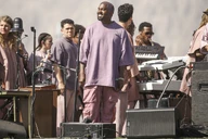 Kanye at Coachella.