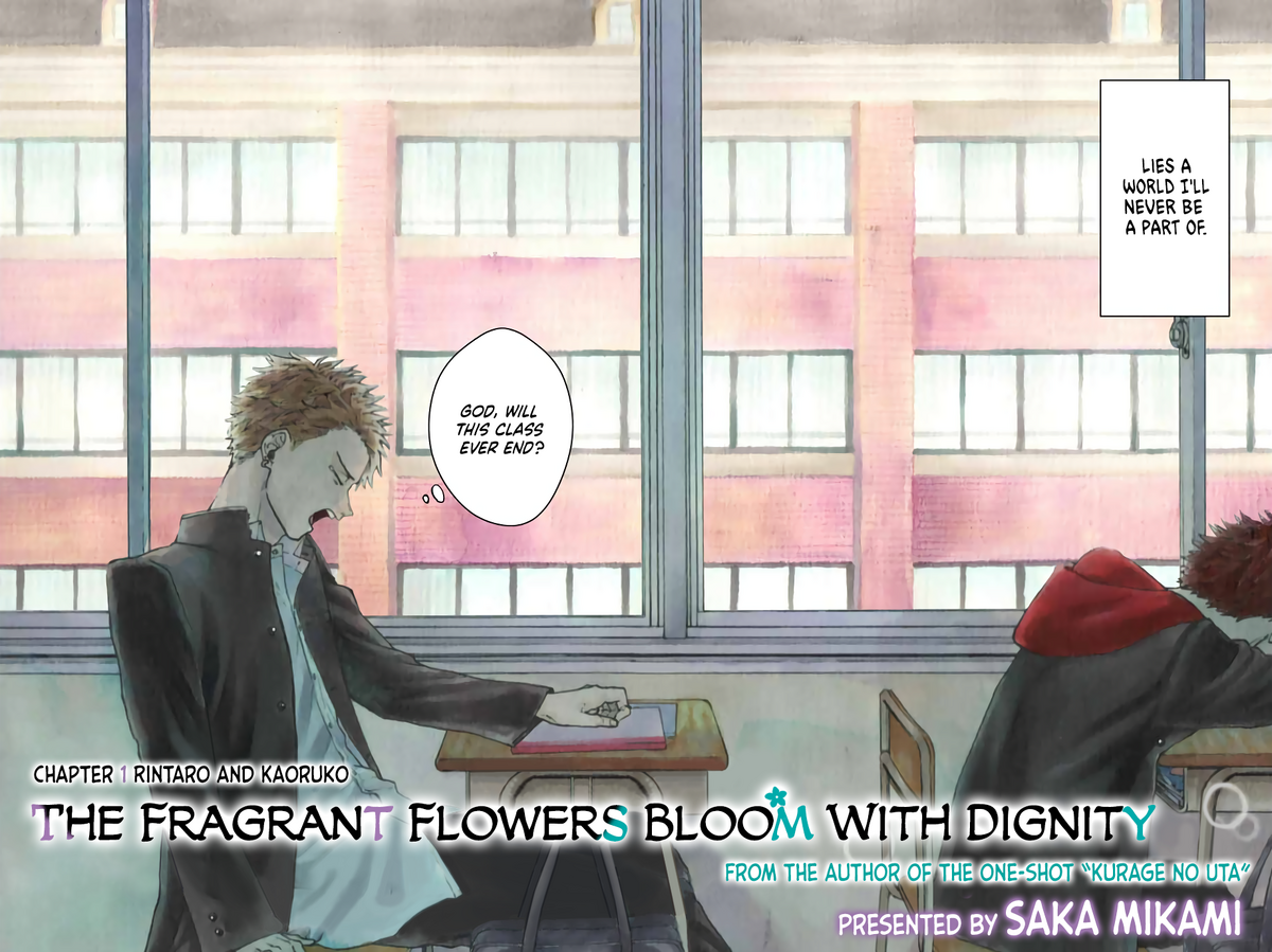Chapter 1 Kaoru Hana wa Rin to Saku Wiki Fandom