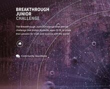 Breakthrough Junior Challenge