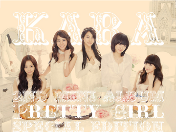 Kara 2nd Mini Album Pretty Girl Special Edition CD New