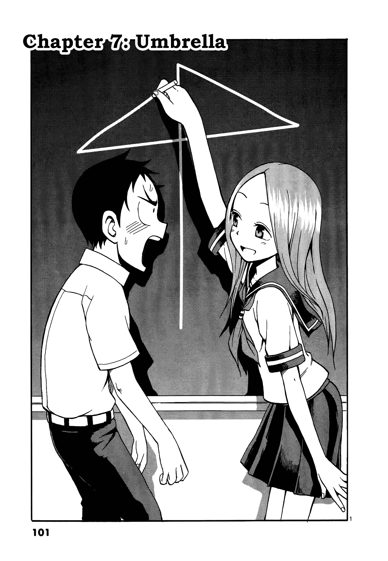 Chapter 7 (Moto), Karakai Jōzu no Takagi-san Wiki