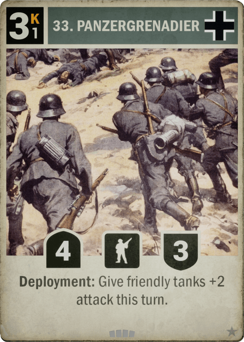 33. Panzergrenadier | Kards - The WWII CCG Wiki | Fandom