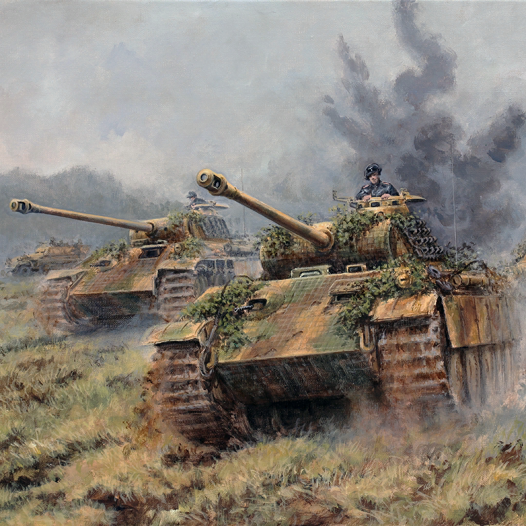 Ss tanks. Танки вермахта пантера. Пантера танк 2 мировой войны. Танк пантера 2. Танк пантера 1944.