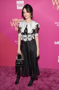 Camila at Women in Music pink carpet 2017 (8)