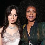 Camila with Taraji Jenson