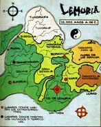 Lemuria mapa