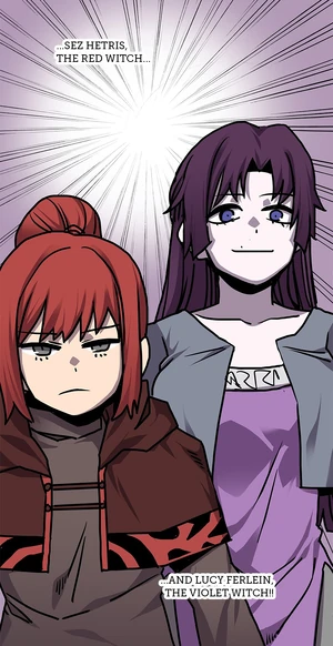 Sez Hetris and Lucy Ferlein