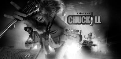 Kartenz Chuckill on stage BW