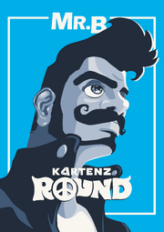 Kartenz Round Mr B Poster