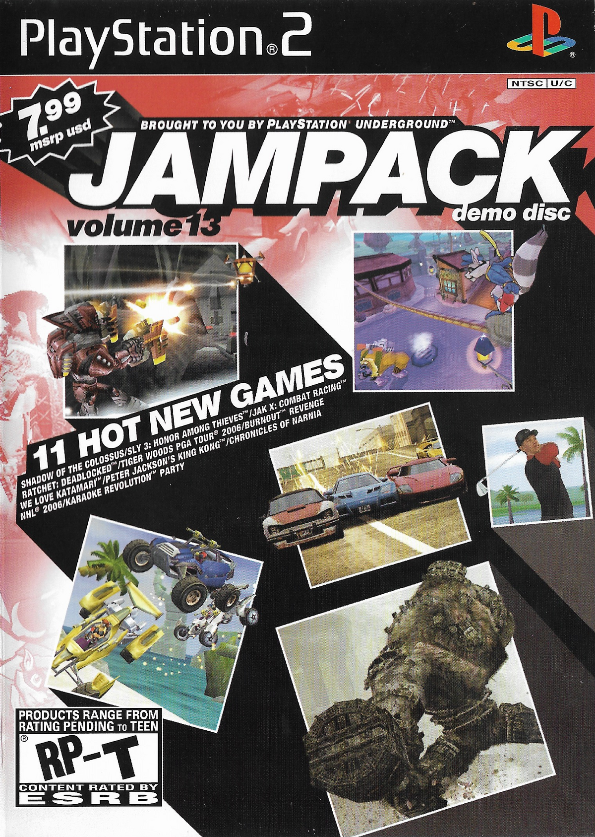 PS2 Demo Disc Volume 13 - Castlevania, Burnout, Sly 3 & More