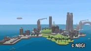 Skyscraper Island in Katamari Damacy