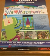 WLK EB Games.png (977 KB) EB Games poster of We ♥ Katamari