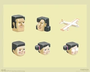 A wallpaper featuring the Hoshino family.