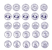 Katamari Damacy Online stamp sheet