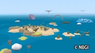 Jurassic Island in Beautiful Katamari